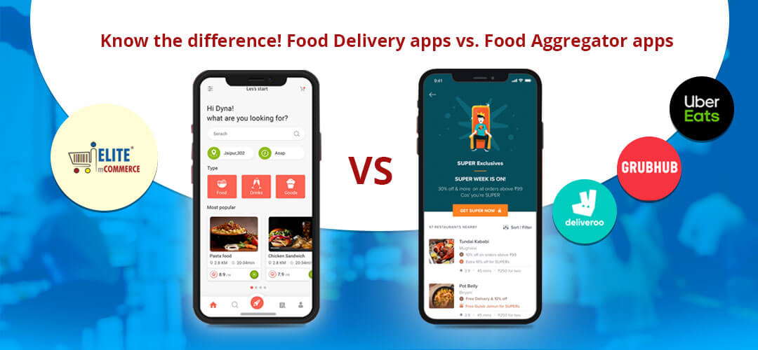 food delivery apps vs food aggregator apps