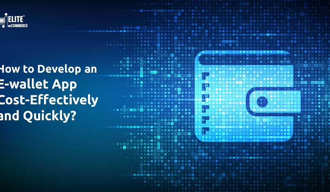 How to Develop an E-wallet App Cost-Effectively and Quickly?