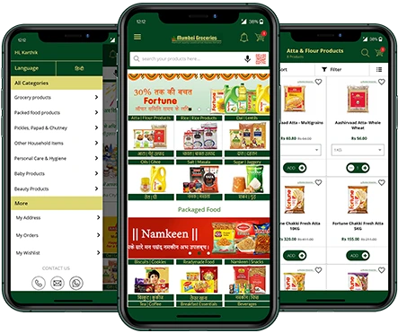 Mumbai groceries  app