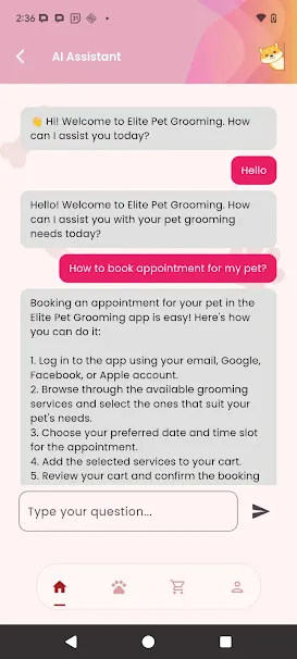 Elite_Pet_App_-_AI_Chatbot