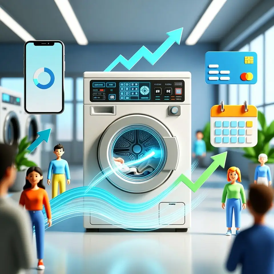 Laundry order placing apps