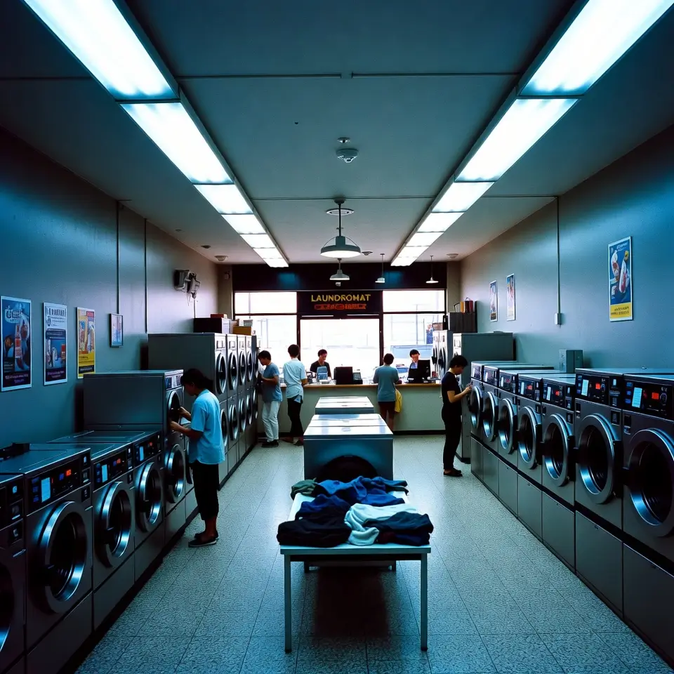 Laundry pickup and drop scheduling app