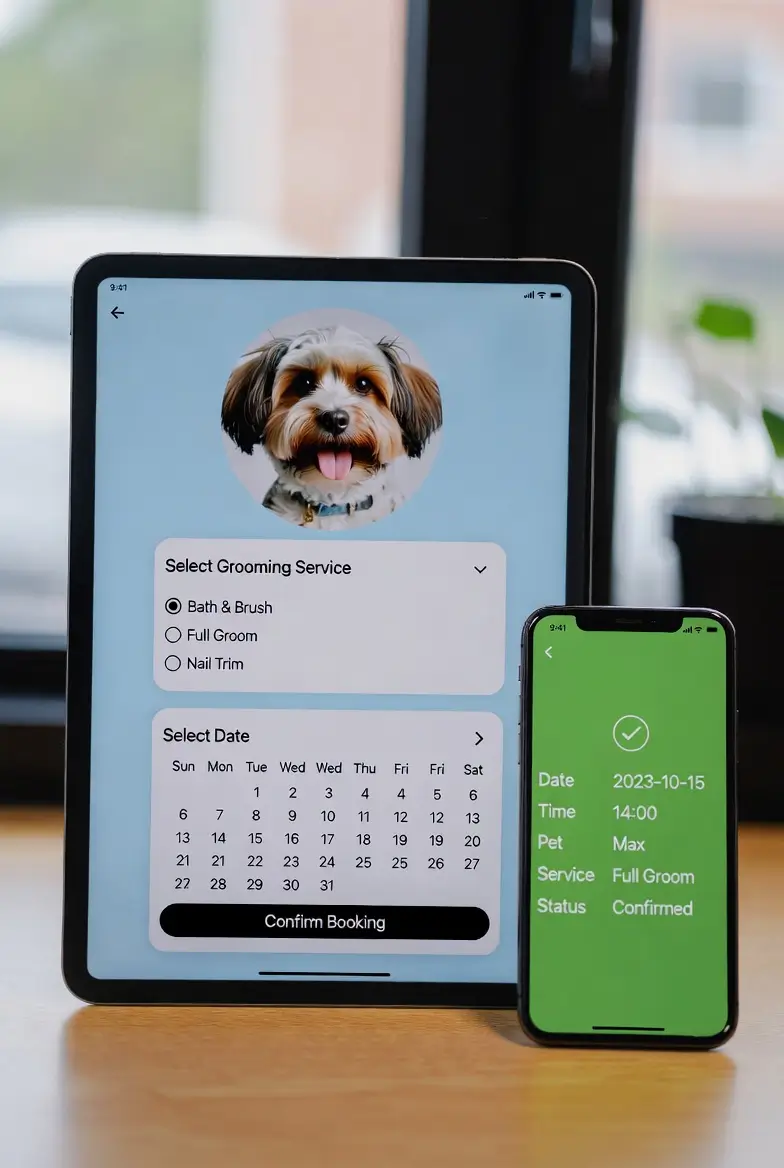 pet care app booking pet care app booking
