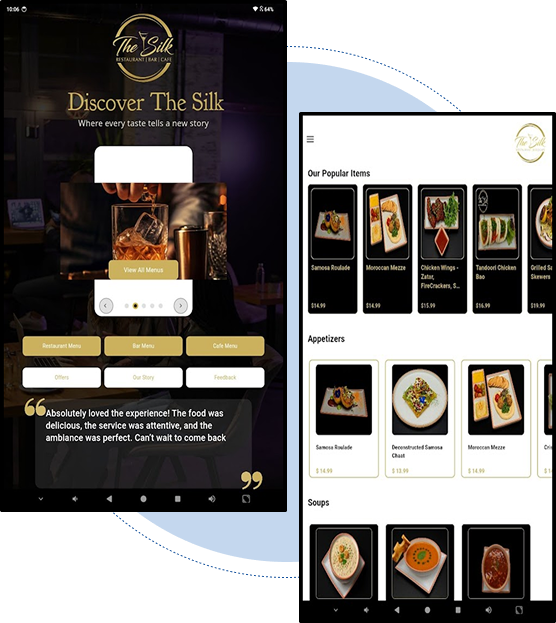 restaurant app development