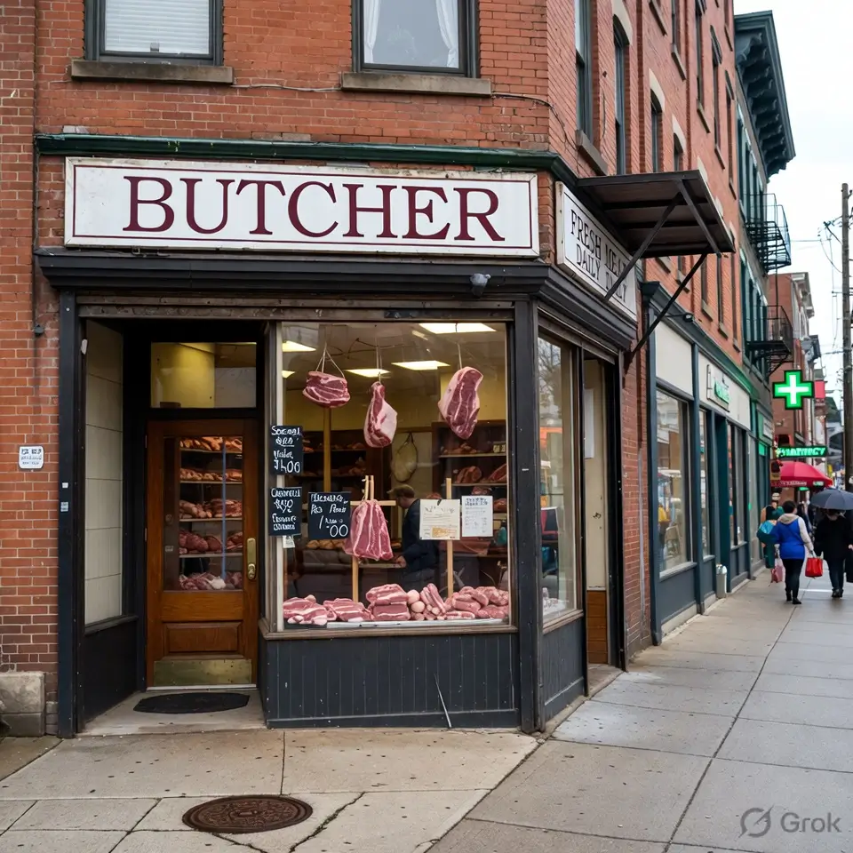 family owned butcher shop