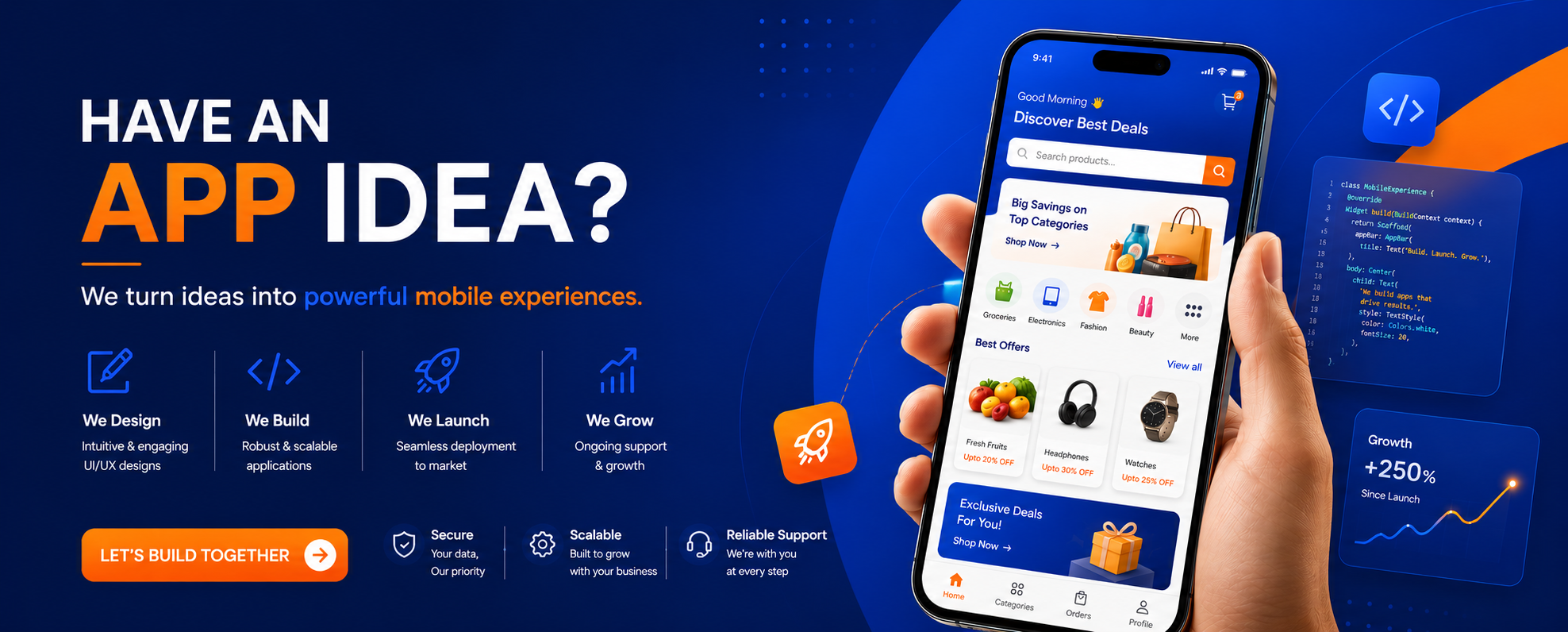 Mobile app development